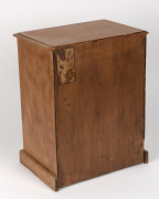 An antique Australian kauri pine apprentice chest, 19th century, 45cm high, 35cm wide, 25cm deep - 3