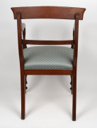 An antique Australian cedar spade back carver chair, circa 1850, ​​​​​​​47cm wide. - 4