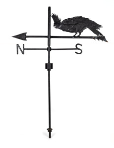An Australian weathervane with cockatoo decoration, 20th century, 129cm high, 95cm wide.
