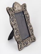 An antique sterling silver picture frame, 19th/20th century, 22 x 14cm overall.