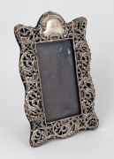 An antique sterling silver picture frame, 19th/20th century, 22 x 14cm overall. - 2