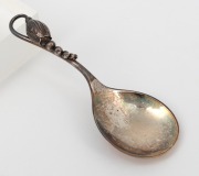 GEORG JENSEN Danish sterling silver caddy spoon, 20th century, ​​​​​​​10cm long.