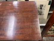 An early Colonial Australian cedar six leg sideboard in the Sheraton manner with huon pine stringing, diamond escutcheon inlays, tapered legs terminating in spade feet, New South Wales origin, circa 1820. Each drawer blade veneered in cedar on solid beefw - 5