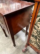 An early Colonial Australian cedar six leg sideboard in the Sheraton manner with huon pine stringing, diamond escutcheon inlays, tapered legs terminating in spade feet, New South Wales origin, circa 1820. Each drawer blade veneered in cedar on solid beefw - 11