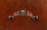 A vintage timber cased mantle radio, ​​​​​​​45cm high. - 2