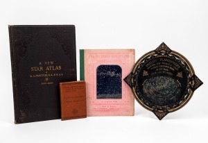 PHILIPS' PLANISPHERE, "New Star Atlas" (4th edition), "Astronomy" booklet, and "The Southern Hemisphere Constellations" by William Peck, (4 items).