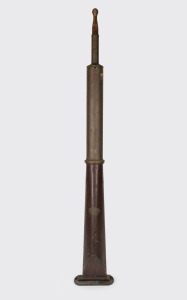 BOREAS antique hand operated sweeper (vacuum), 100cm high.