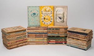 KING PENGUIN: A wide-ranging collection of eighty-four volumes from the series released 1939-59, of which more than fifty first editions, including noted 1943 K13 Edible Fungi, 1946 K32 A Christmas Carol, 1950 K54 Greek Terracotta, and 1952 K67 Mountain B