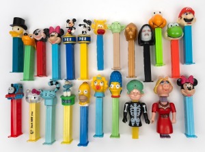 PEZ DISPENSERS including Scrooge, Minnie Mouse, Smurfs, Mario etc., (qty).