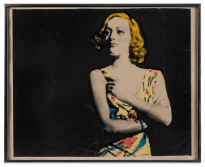ARTIST UNKNOWN, Mommie Dearest, lithograph 4/6, signed lower right "Teresa.....(?), '79", ​​​​​​​40 x 50cm, 42 x 51cm overall.