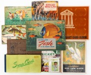 [COLLECTORS CARDS] Various vintages including cigarette, tea and trade cards, many housed in albums of issue with some loose, (qty).