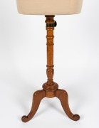 An antique English dressmaker's dummy on tri-form oak base with original fittings, 19th century, ​​​​​​​172cm high overall. - 3