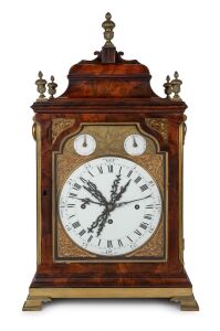 JAMES TREGENT of London, rare and possibly unique George III world time spring table clock, circa 1770.