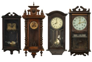 Assorted clocks (for the restorer), 19th and 20th century.