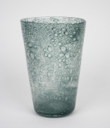 ERCOLE BAROVIER (1889-1974) "Efeso" green Murano glass vase with bubble inclusions, for BAROVIER & TOSO, circa 1965, 20cm high. - 2