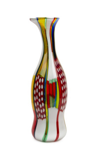 ANZOLO FUGA (1914-1998) Windows Murano glass vase, for VETRERIA A.V.E.M., circa 1960, bearing original foil label "A.V.E.M., made in Italy, Murano", 42cm high.