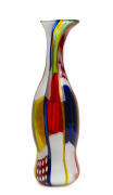 ANZOLO FUGA (1914-1998) Windows Murano glass vase, for VETRERIA A.V.E.M., circa 1960, bearing original foil label "A.V.E.M., made in Italy, Murano", 42cm high. - 2