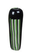 THOMAS STEARNS (1936-2006) Facciate Di Venezia (Facade of Venice), Murano glass vase hand-blown by glass maestro Checco Ongaro for VENINI, circa 1962, engraved "T. Stearns, 1962" and bearing original label "Venini, Murano, S.A.", 37cm high.