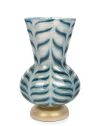 ERCOLE BAROVIER (1889-1974) Graffito Barbarico Murano glass vase, for VETRERIA BAROVIER & TOSO, circa 1969, bearing original paper label "Barovier & Toso, Murano Venezia, Made in Italy, 24739", 29cm high. Similar example illustrated in the publication "E