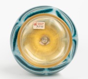 ERCOLE BAROVIER (1889-1974) Graffito Barbarico Murano glass vase, for VETRERIA BAROVIER & TOSO, circa 1969, bearing original paper label "Barovier & Toso, Murano Venezia, Made in Italy, 24739", 29cm high. Similar example illustrated in the publication "E - 3