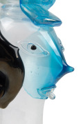 FULVIO BIANCONI (1915-1996) "Facce del Governo" (Governments Many Faces) Murano glass figural sculpture, for SEGUSO VETRI D'ARTE, circa 1978, engraved "Fulvio Bianconi, 1978", 41cm high. - 4