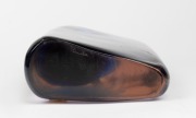 ANTONIO DA ROS (1936-2012) "Sasso" sommerso Murano glass vase with graduated Alexandrine blue colourway, for CENEDESE, circa 1960, engraved "Cenedese" and bearing original paper label "Cenedese, Vetri, Murano", 27cm high. - 5