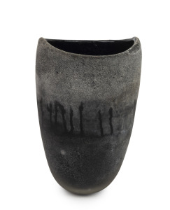 LOREDANO ROSIN (1936-1991) Scavo Murano glass vase, for CENEDESE, circa 1970, 23cm high.