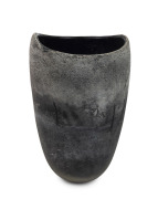 LOREDANO ROSIN (1936-1991) Scavo Murano glass vase, for CENEDESE, circa 1970, 23cm high. - 2