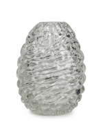 FLAVIO POLI (1900-1984) "Cristallo Ottico" Murano glass vase, Model No. 6881, for SEGUSO VETRI D'ARTE, circa 1939, 21cm high.