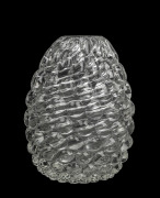 FLAVIO POLI (1900-1984) "Cristallo Ottico" Murano glass vase, Model No. 6881, for SEGUSO VETRI D'ARTE, circa 1939, 21cm high. - 2