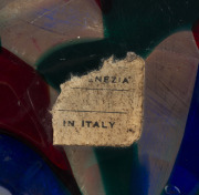 FULVIO BIANCONI (1915-1996) vase a tessere e triangolari for VENINI & Co. MURANO, circa 1955, bearing remains of original paper label, 18cm high. Note: A similar shaped vase illustrated in the publication "I Vetri Di Fulvio Bianconi" by Rossana Bossaglia - 2