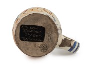 PABLO PICASSO (1881-1973) "Visage Aux Points" pottery jug, for MADOURA, circa 1969, impressed "Madoura, Plein Feu. Edition Picasso", incised "Edition Picasso, 34/500, Madoura" and dated in blue underglaze "9.1.69", 29cm high. - 4