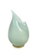 ERCOLE BAROVIER (1889-1974) Evanescenti blue Murano glass vase with aventurine gold inclusions, for VETRERIA BAROVIER & TOSO, circa 1954, 22cm high. - 2