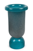 FLAVIO POLI (1900-1984) monumental pulegoso Murano glass vase, for SEGUSO VETRI D'ARTE, circa 1935, bearing original paper label "Seguso Vetri D'Arte", 40cm high.