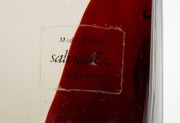 SALVIATI Murano glass figural sculpture, bearing original label "Salviati & Co., Murano, Made in Italy", 30cm high. - 2