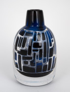 EDVIN &Ouml;HRSTR&Ouml;M (1906&ndash;1994) Ariel Swedish art glass vase with unusual geometric cube design, for ORREFORS, 1957, engraved "ORREFORS, ARIEL No.466F, EDVIN &Ouml;HRSTR&Ouml;M", 17.5cm high. - 2