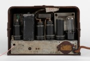 ASTOR "MICKEY MOUSE" vintage brown bakelite mantle radio, 15.5cm high. - 2