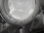 LALIQUE "Champagne" French art glass vase, circa 1927, engraved "R. Lalique, France", 16.5cm high. - 2