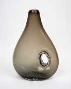 FULVIO BIANCONI (1915-1996) Forato Murano glass vase, for VENINI, circa 1954, three line acid etched mark to base "Venini, Murano, Italia", catalogue Rosso No.4223. 32.5cm high. - 2