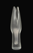 TIMO SARPANEVA (1926-2006) "Hauenleuat" (Pike's Jaws), Finnish frosted art glass vase, model No. 3540, for IITTALA, circa 1951, engraved "TIMO SARPANEVA, IITTALLA", 24.5cm high.