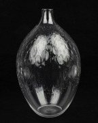 EDVIN &Ouml;HRSTR&Ouml;M (1906&ndash;1994) "Quail" Swedish art glass vase, for ORREFORS, circa 1954, engraved "ORREFORS, F3457/4...", 26cm high.