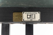 JOSEF HOFFMANN "Armloffel" ebonised oak armchair, circa 1980s, made under license, bearing original label and plaque "Hoffmann, Made by Wittmann, Austria", 93cm high, 66cm across the arms. - 5