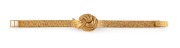 BUCHERER 18ct gold cocktail watch on 18ct gold bracelet housed in original box, ​​​​​​​46 grams including movement. - 2