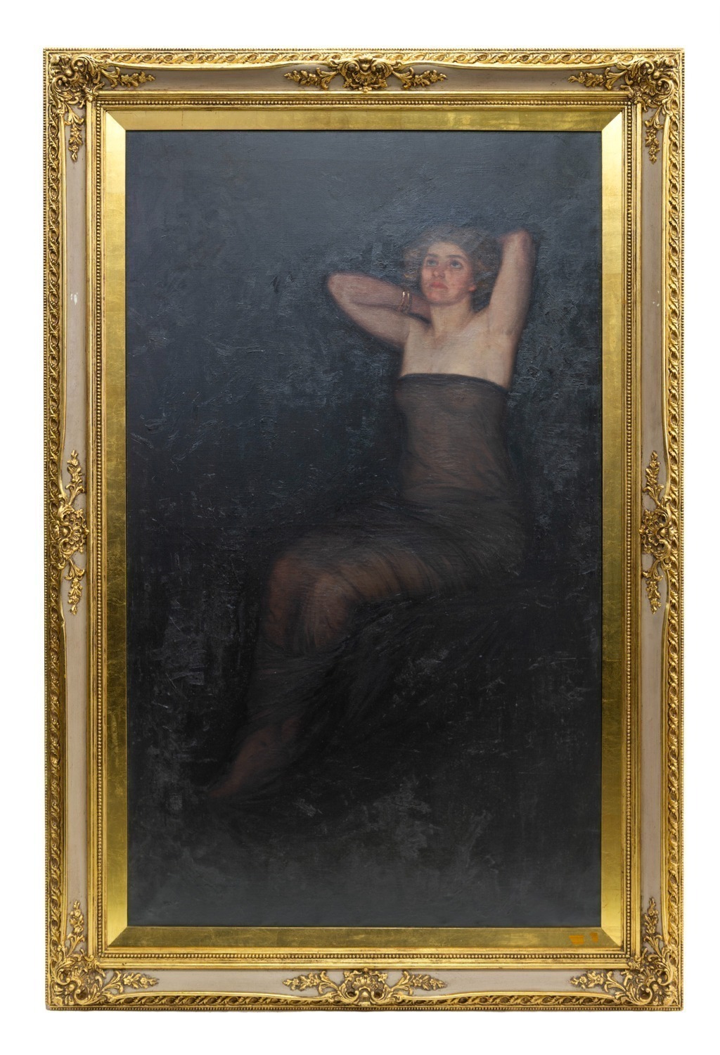 JOHN SAMUEL WATKINS (1866-1942), The Model (Victoria), oil on canvas ...