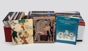 AUCTION CATALOGUES Sotheby's Auctions Decorative Arts jewellery and house auction specialist catalogues circa 1980s - 2000s (approximately 90)