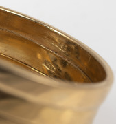 A vintage 18ct gold and diamond cocktail ring, mid 20th century, ​​​​​​​an imposing 19 grams. - 2