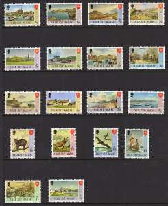 GREAT BRITAIN: ISLE OF MAN: 1958 - 91 collection in Hagner album, with sheetlets, booklets, M/Sheets, etc.