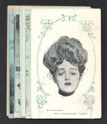 POSTCARDS: ARTIST - CHARLES DANA GIBSON: A collection of Gibson's wonderful observations of the social customs around courtship, marriage, and the battle of the sexes in Edwardian times; various series. (19). - 2