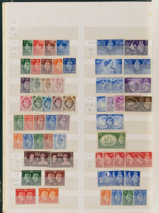 GREAT BRITAIN: A 1936 - 1985 collection/stock in a large stockbook, priced for retail sale. Mainly MUH and FU. (many 100s).