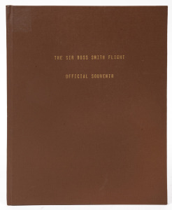 Aerophilately & Flight Covers: "The Sir Ross Smith Flight" official souvenir programme produced for Union Theatres to accompany their screening of the documentary of the London - Darwin flight, titled "The Great Flight"; printed by Evans & Son., Castlerea